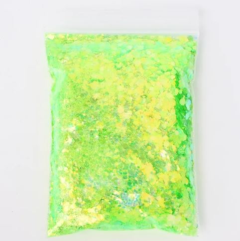 Holographic Mixed Hexagon Shape Glitter |  - Resinarthub