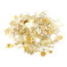 Reflective Crushed Glass for Resin art - Gold (6mm) | Fillings - Resinarthub