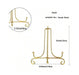 1pc Golden Metal  Display Stand | Tools - Resinarthub