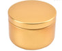 Gold Colored  Metal Candle Jar for Candle Making | candle - Resinarthub