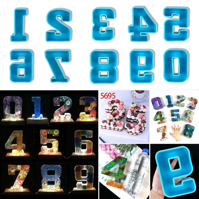 Capital Letter Alphabet Silicone Mold | Mould - Resinarthub