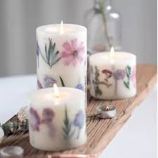 Botanical Acrylic Candle Molds (4 Variants) |  - Resinarthub