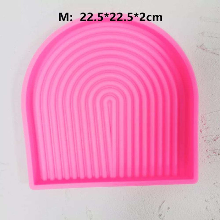 Arch Tray Silicon Mold | Mould - Resinarthub