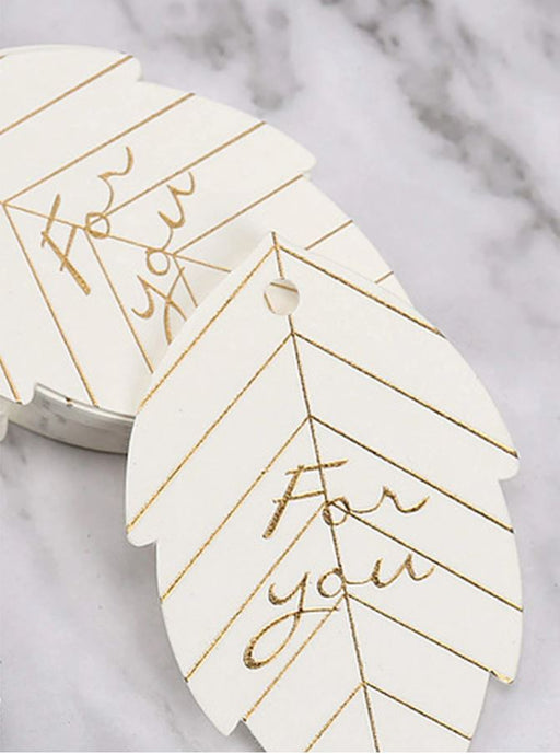 Leaf Shaped Gift Tags for E- Com Packs | Tools - Resinarthub