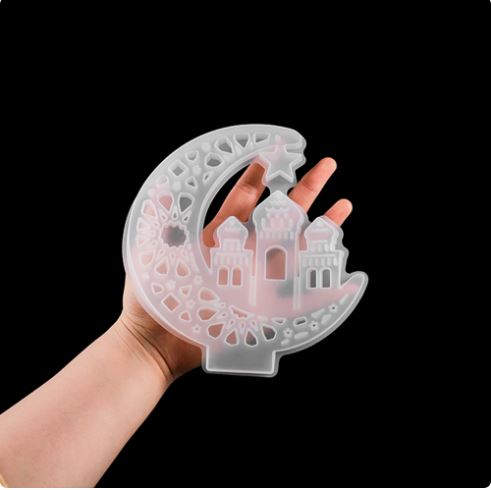 Moon -Mahal Shaped Silicone Mold for Resin art. | Mould - Resinarthub
