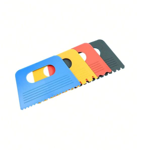 4pcs Mixed Color Plastic Paint Scraper | Tools - Resinarthub