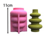 Nordic circular stacked vase Silicone Mold for Jesmonite Art | Mould - Resinarthub