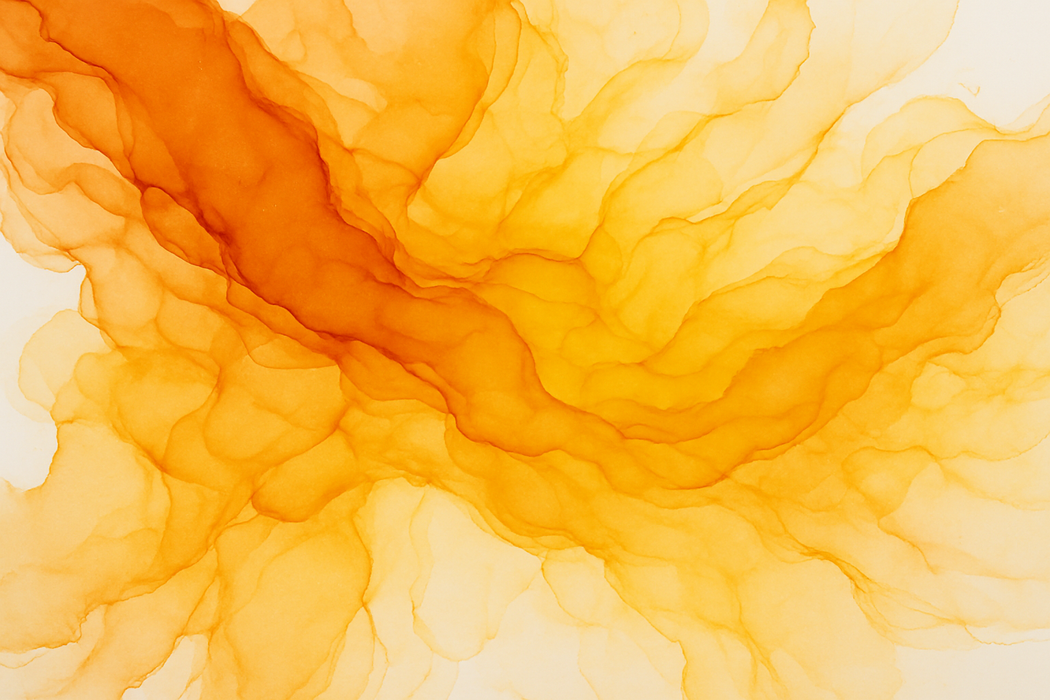 Orange Yellow Alcohol Ink