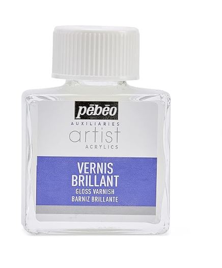 Pebeo 75 ml Gloss Varnish, Transparent | Tools - Resinarthub