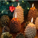 Pine Cone Candle Silicone Mold | Mould - Resinarthub
