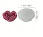 Heart Flower Rose Silicone Mold for Candle Making | Mould - Resinarthub