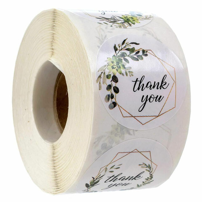 Floral Thank you Stickers for E-com Packs | Tools - Resinarthub