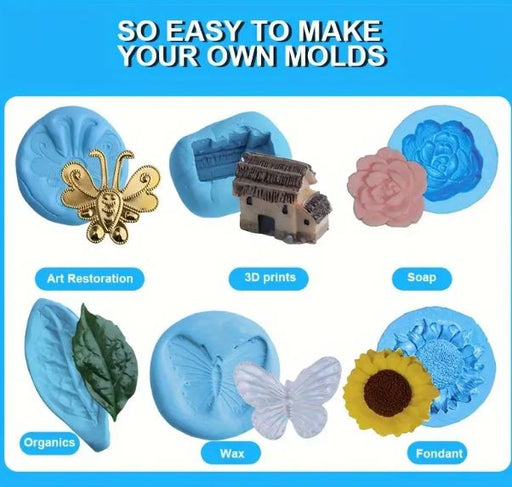 Silicone Putty For Silicone Mold Making Kit | Tools - Resinarthub