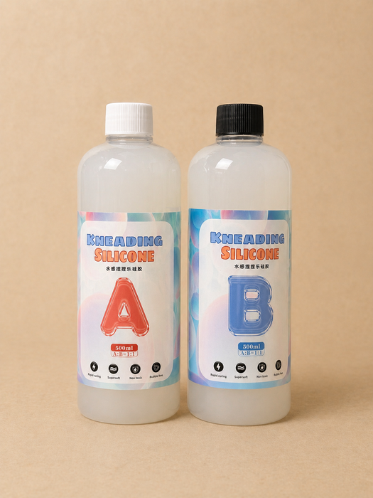 1:1 AB Squishy Gel Resin – Ultra Soft Flexible Casting Liquid - 1kg