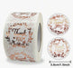 Rose Gold Thank You Stickers for E-Com Packs | Tools - Resinarthub