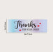 Thank You Slogan Stickers for E-Com Packs | Tools - Resinarthub