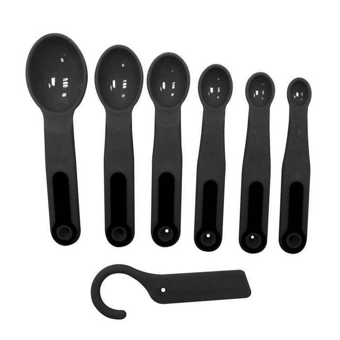 Pigment Measuring 6 Piece Plastic Mini Measuring Spoon with Etched Markings