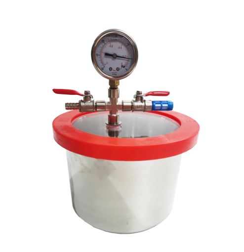Stainless Steel Vacuum Chamber for Epoxy Resin 3L | tool - Resinarthub