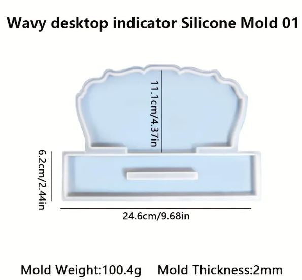 Sign Board Silicone Molds for Resin Art |  - Resinarthub