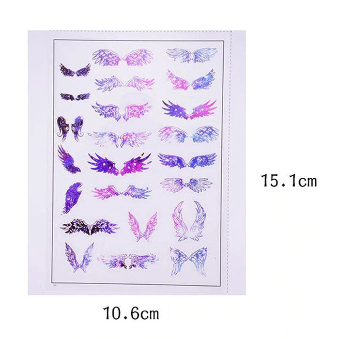 Transparent Material sticker for jewelry art craft (5pc)