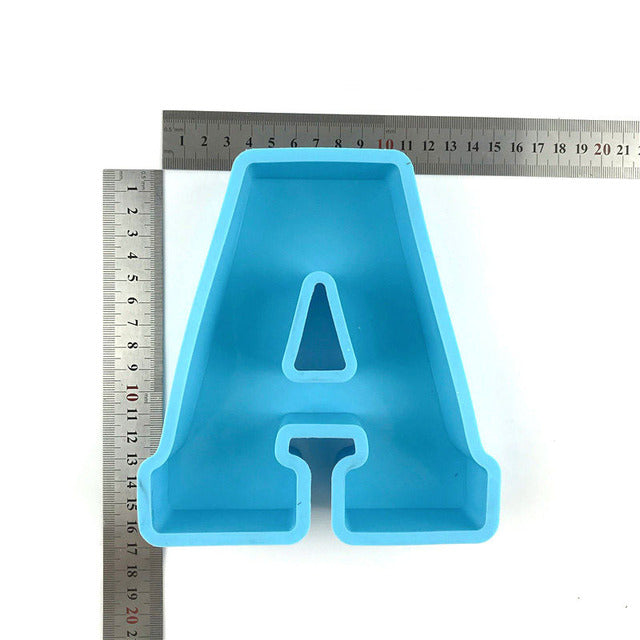 Capital Letter Alphabet Silicone Mold