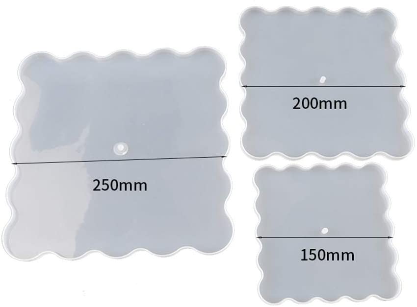 Cake Tray Mould with 3 layers - 2 Different Variation | Mould - Resinarthub