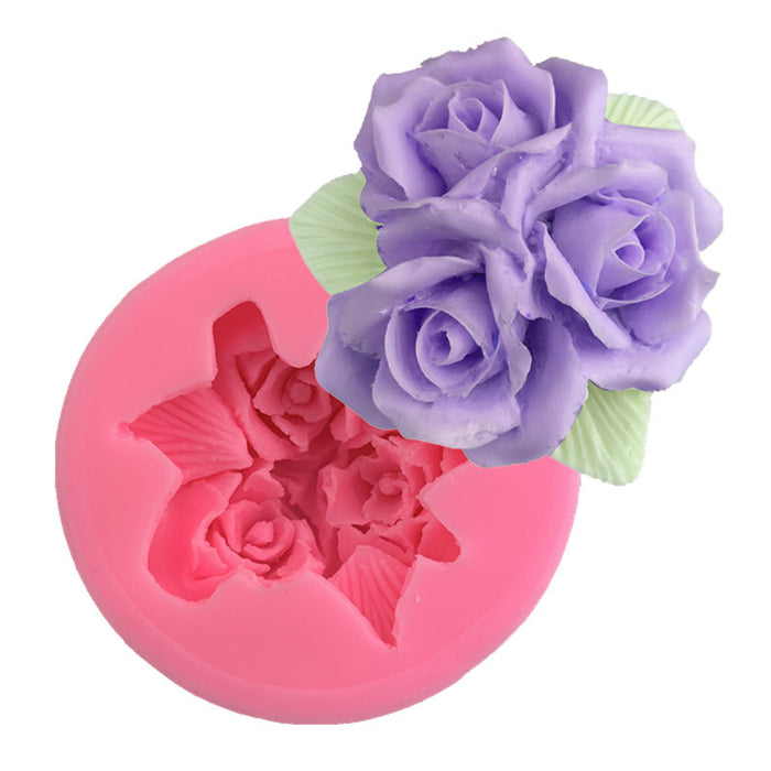 Rose Daisy Flower Resin Decoration Liquid Silicone Mold | Mould - Resinarthub