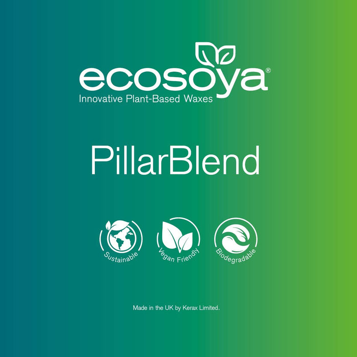EcoSoya Pillar Blend Candle Soy Wax | EcoSoya - Resinarthub