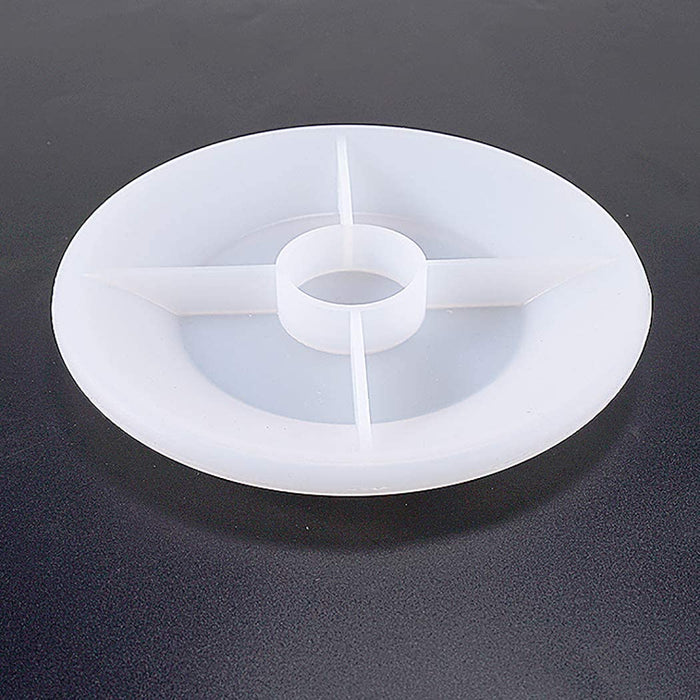 Round Flat Dish plate Silicone Mold | Mould - Resinarthub