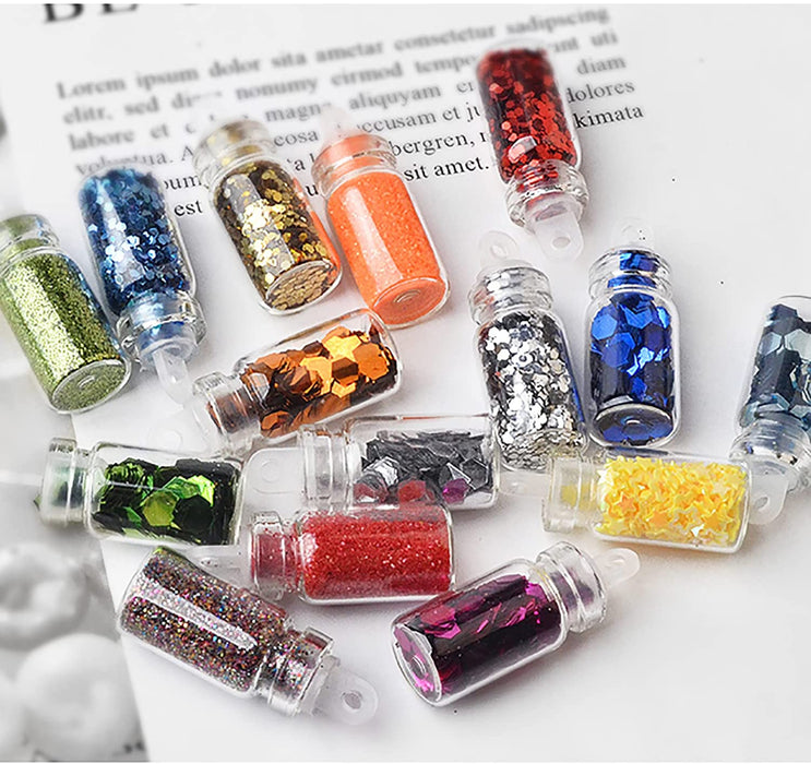 Epoxy Resin Nail Art Glitter Set (48 bottles)