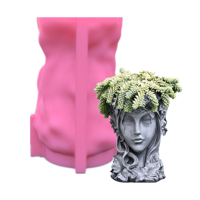 Half Body Vase Silicone Mold | Mould - Resinarthub