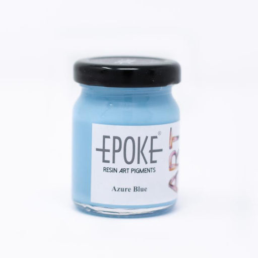Azure Blue (Opaque) - EPOKE Art Pigment Paste - 75g | Pigment - Resinarthub