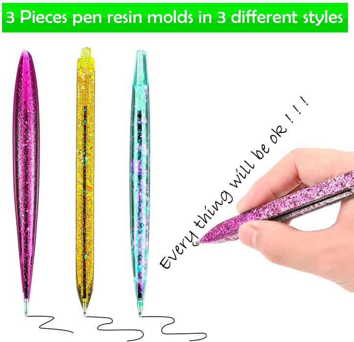 Pen Mold Ballpoint Silicone Mold with Ink Refill's