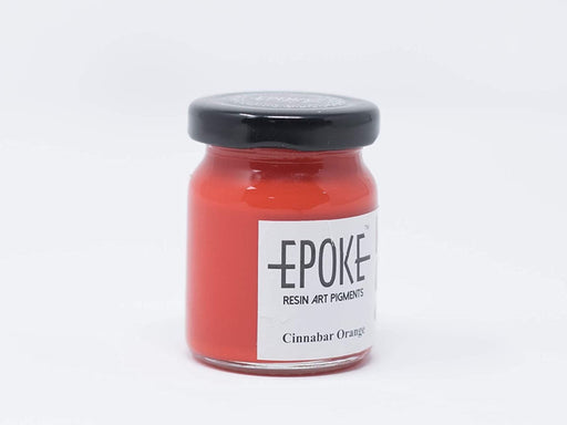 Cinnabar Orange Opaque Epoke Art Pigment 75g | Pigment - Resinarthub