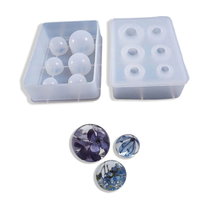 Resin Beads For Making Necklace Pendants or Crystal Balls | Mould - Resinarthub