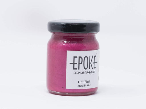 Hot Pink Metallic Epoke Art Pigment 75g | Pigment - Resinarthub