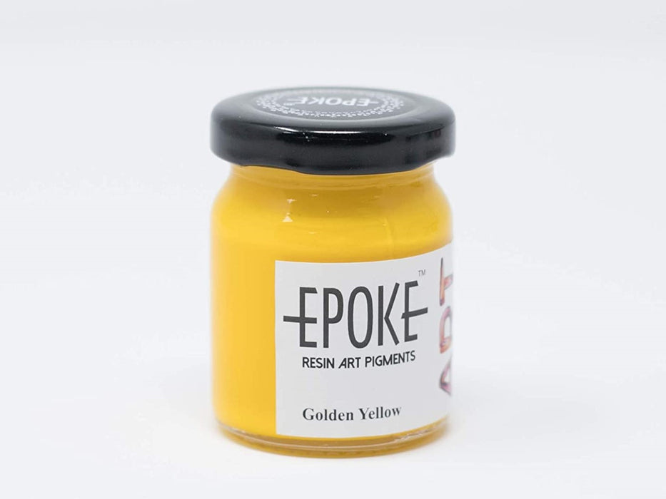 Golden Yellow Opaque Epoke Art Pigment 75g | Pigment - Resinarthub
