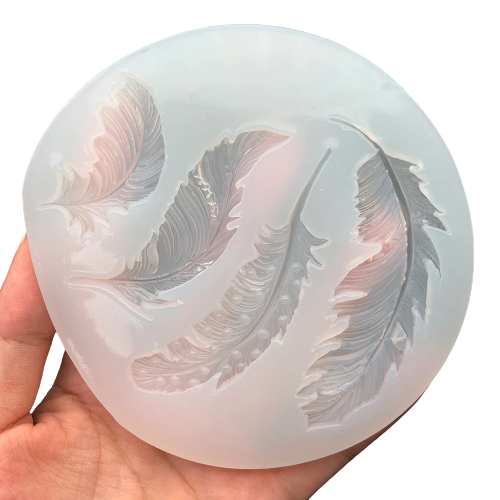Feather  and Angel wing Resin Decoration Liquid Silicone Mold