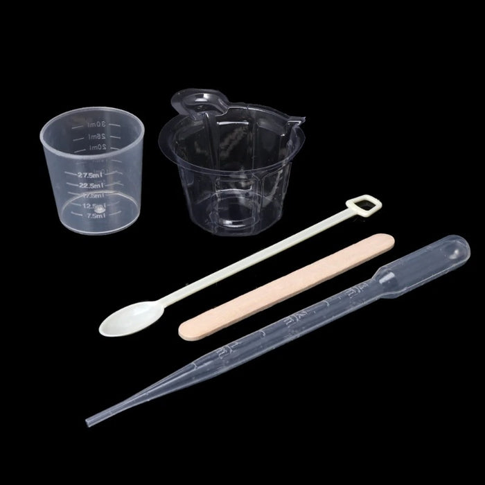 Tool Kit With Stirrers, Droppers, Spoons and Cups