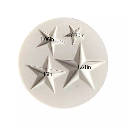 Five-pointed Star Silicone Mold | Mould - Resinarthub