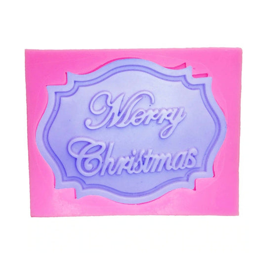 Merry Christmas Letter Silicone Mould | Mould - Resinarthub