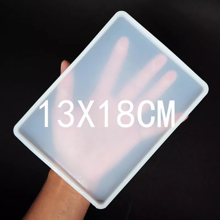 Rectangle Transparent Silicone Mold (4 variants)