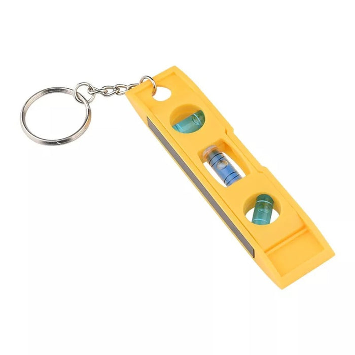 Mini 3 Bubble Level with Keychain Magnetic Gradient Level Measuring Tool