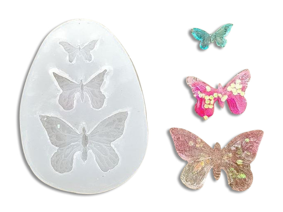 Butterfly Silicone Resin Charms Mold