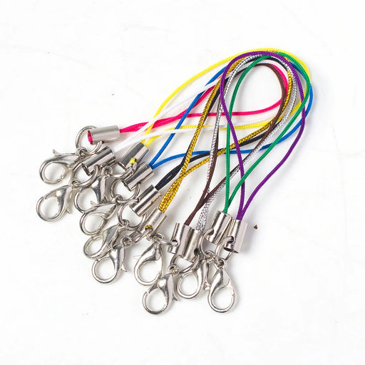 Lanyard Lariat Strap Cords with a Lobster Clasp (Available in Various Colors - 20 pieces) | Jewellery - Resinarthub