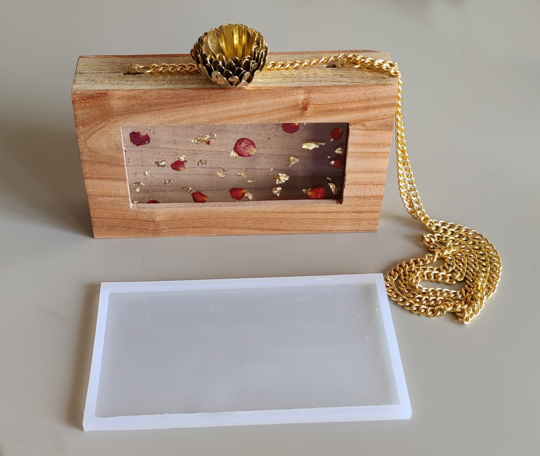 EPOKE Lotus Wooden Clutch Bag Kit with Mould