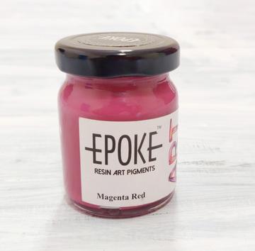 Magenta Red (Opaque) - EPOKE Art Pigment Paste - 75g | Pigment - Resinarthub