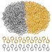 Screw Eye Hooks for Resin Pendants - 100 pieces | Jewellery - Resinarthub