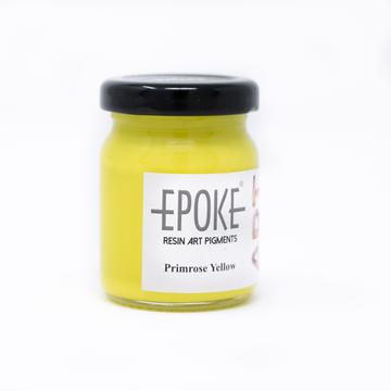 75g Bottle of primrose yellow color resin art pigment  