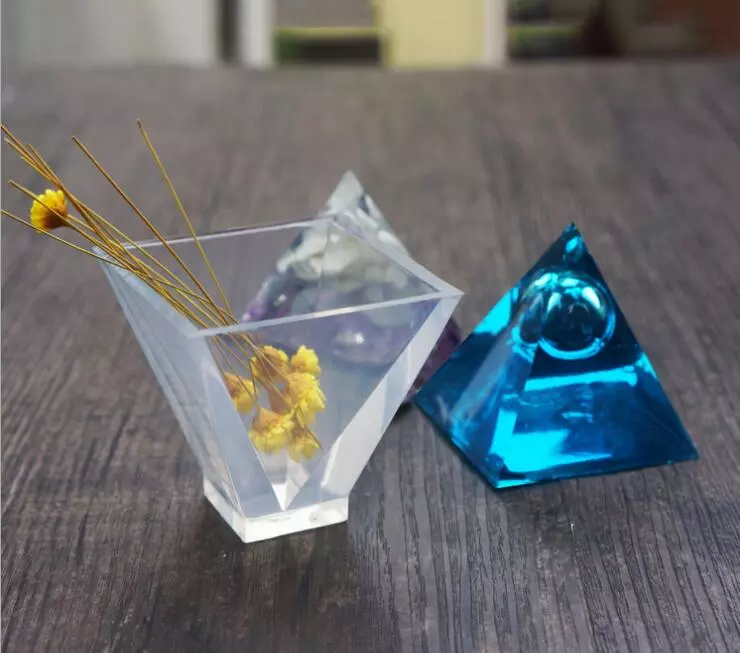 Pyramid Silicone Mold | Mould - Resinarthub